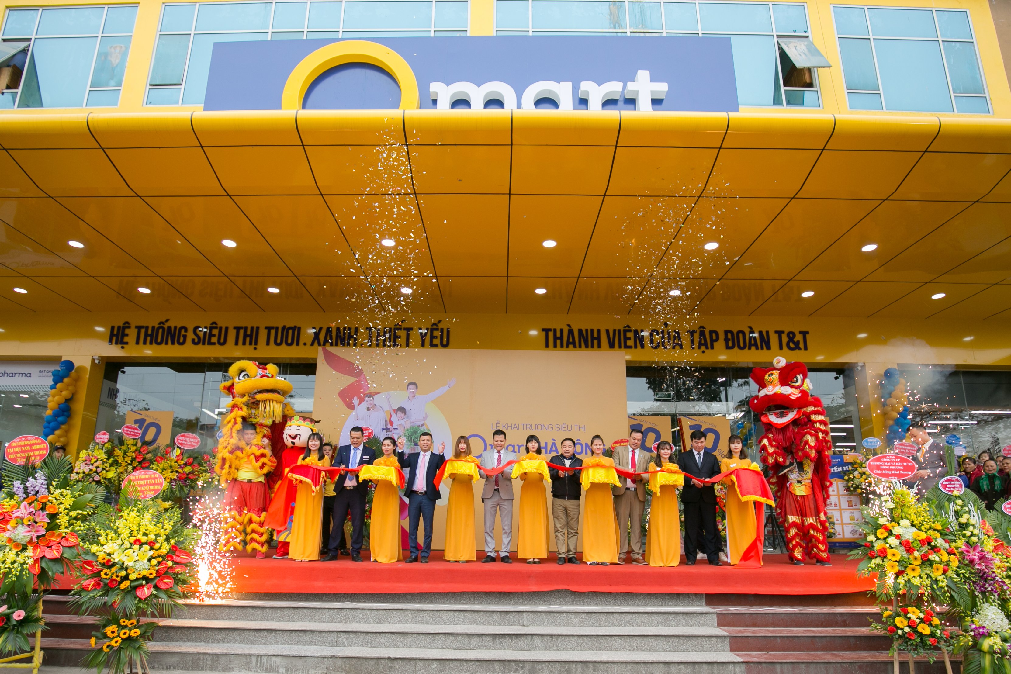 Qmart khai trương siêu thị 3000m2 tại Hà Đông