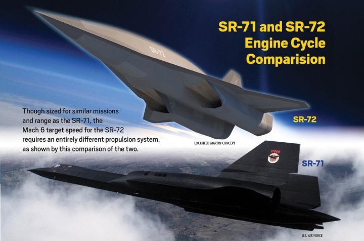 Supersonic attack aircraft SR-72: Lockheed Martin's 'super daring' project - 2