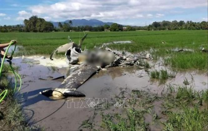 Rơi máy bay quân sự tại Philippines, 2 phi công thiệt mạng - 1