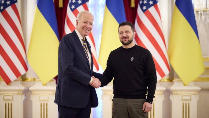 Mỹ thông báo trước cho Nga chuyến thăm Ukraine của ông Biden - 1