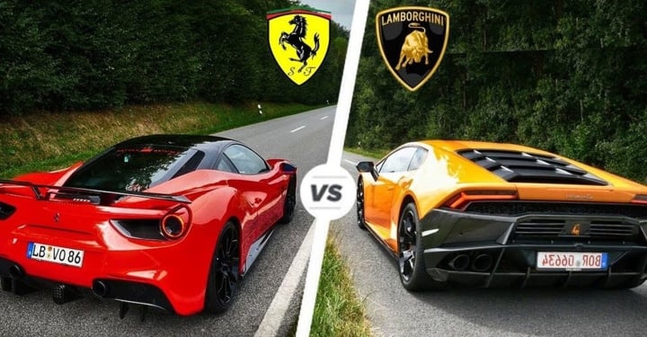 So sánh xe Ferrari và Lamborghini: Đâu là khác biệt lớn nhất? - 2