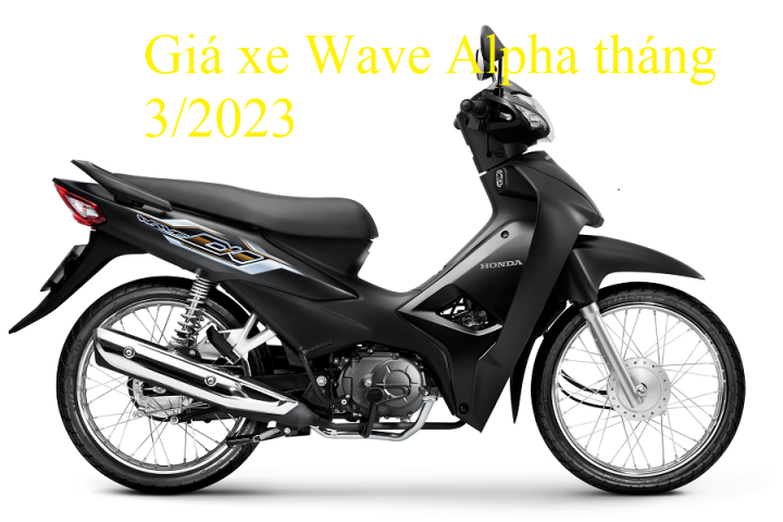 Bảng giá xe Wave Alpha mới nhất tháng 3/2023 - 1